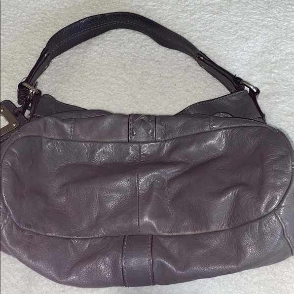 Gray leather Tiganello Purse - Picture 4 of 11
